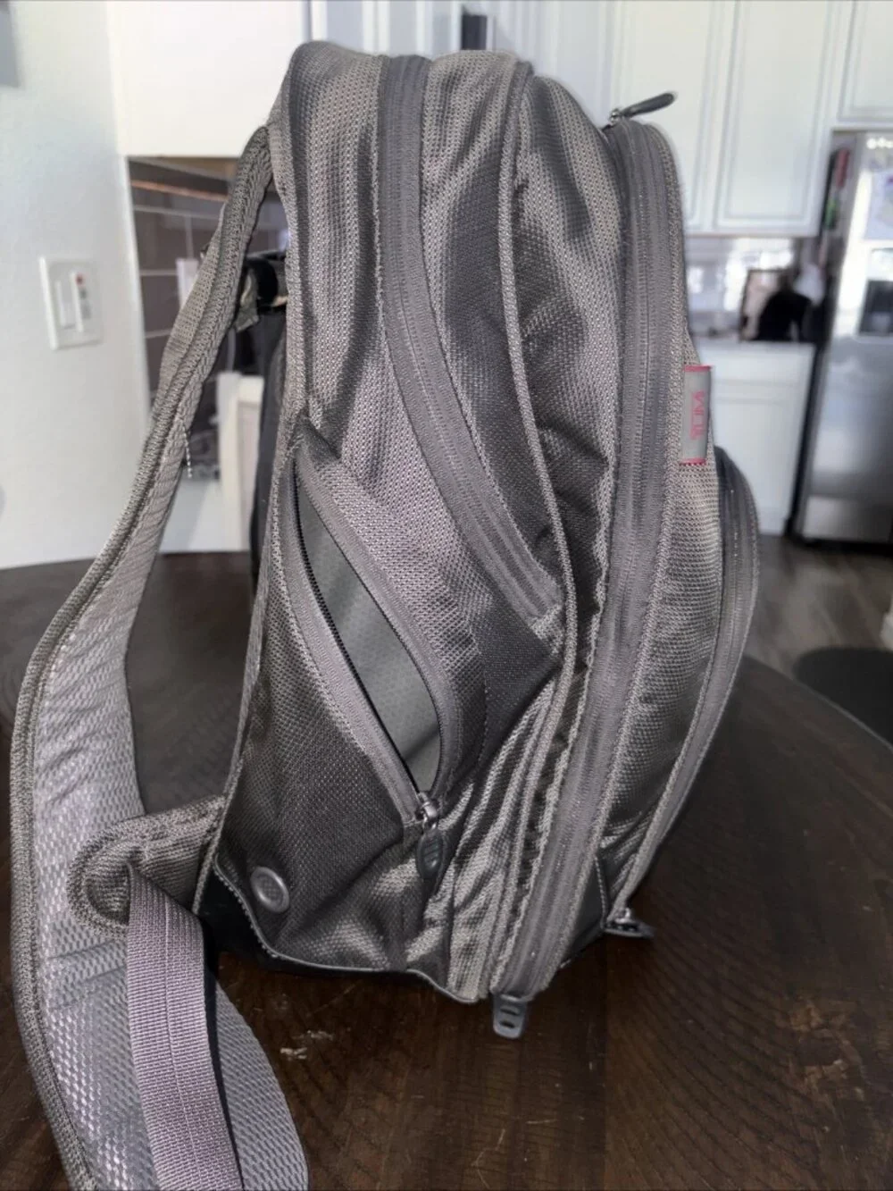 Tumi Tech Forsyth Laptop Backpack 5581D Nylon PVC Ballistic Bag Black-READ